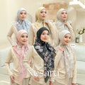 Seradia Hijab - Segi Empat Motif Nesara - Timeless Collection