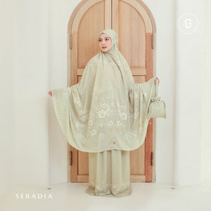 Seradia - Mukena Motif Barla 2in1