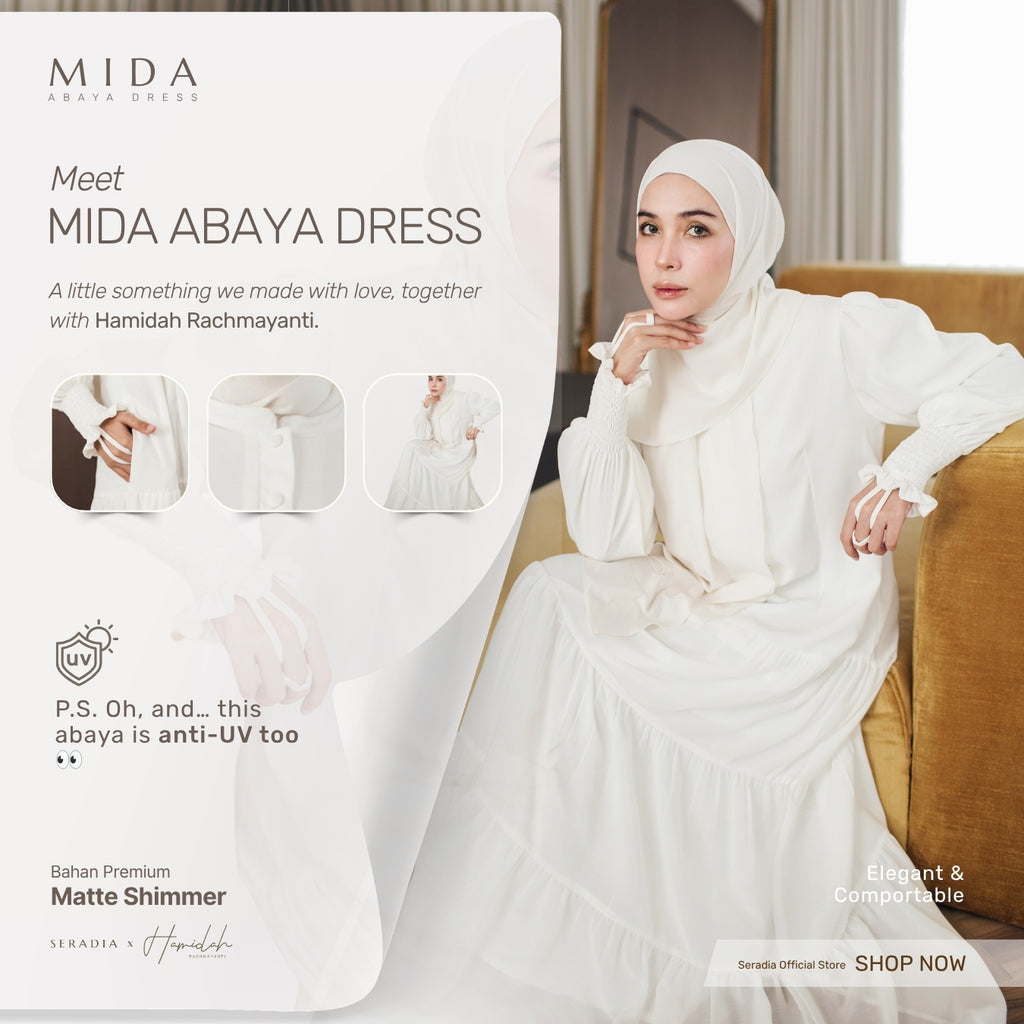 Seradia x Hamidah Rachmayanti - Mida Abaya Dress Collections
