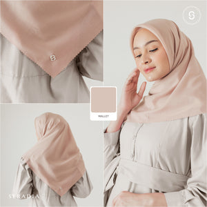 Seradia Hijab - Segi Empat Polos Plainday Scarf Soft Earth Series