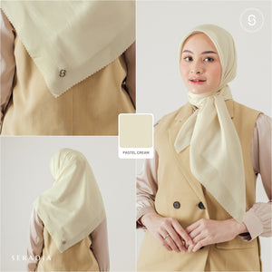 Seradia Hijab - Segi Empat Polos Plainday Scarf Soft Earth Series