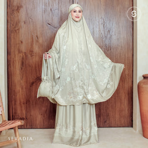 Seradia - Mukena Motif Demina Prayer Set 2in1