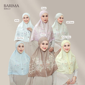 Seradia Hijab - Bergo Instant Motif Barima
