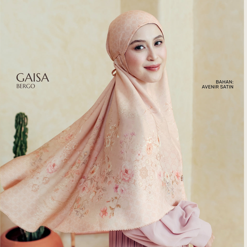 Seradia Hijab - Bergo Instant Motif Gaisa