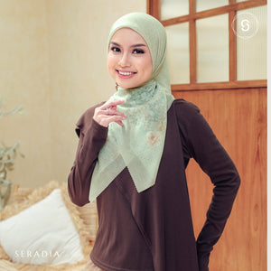 Seradia Hijab - Segi Empat Motif Laima Timeless Collection