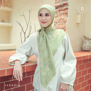 Seradia Hijab - Segi Empat Motif Panima Timeless Collection