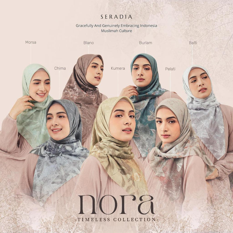 Seradia Hijab Segi Empat Nora