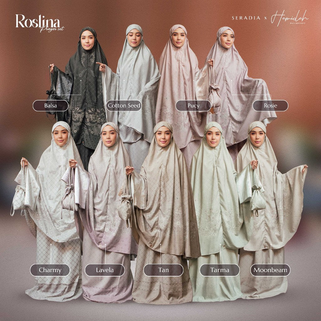 Mukena Dewasa Roslina - Seradia x Hamidah