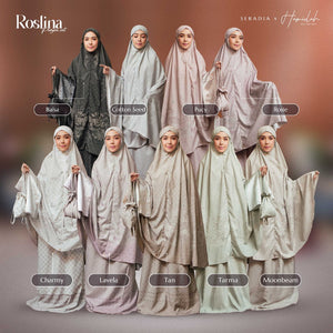 Mukena Dewasa Roslina - Seradia x Hamidah