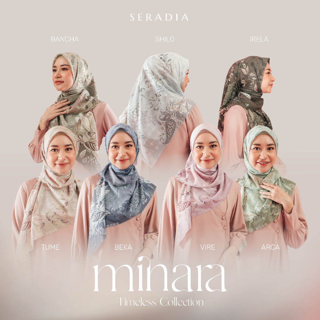 Seradia Hijab Segi Empat Minara