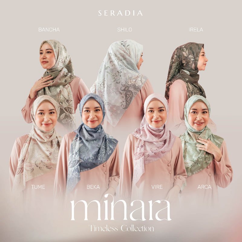 Seradia Hijab Segi Empat Minara