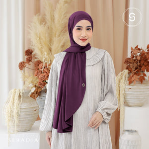 Seradia Hijab - Polos Go Easy Instant Pashmina