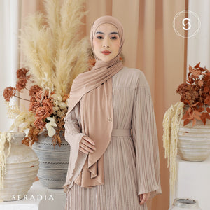 Seradia Hijab - Polos Go Easy Instant Pashmina
