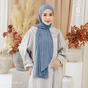 Seradia Hijab - Polos Go Easy Instant Pashmina